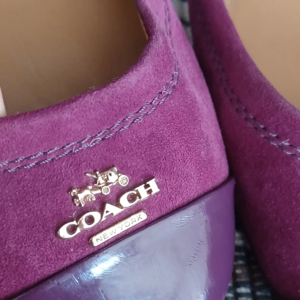 Coach women flats